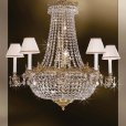 RIPERLAMP, lamparas clásicas de bronce para techo, lamparas de lujo